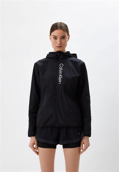 Ветровка Calvin Klein Performance WO - Woven Jacket, цвет: черный ...