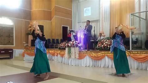 Dengarkanlah Suara Nafiri Api KemuliaanNya Tarian Tamborine GMII