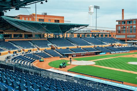 Durham Bulls Athletic Park Triple A Baseball Stadium