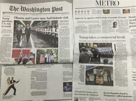 Donald Trump Crazed Washington Post Prints Ten Stories About Trump