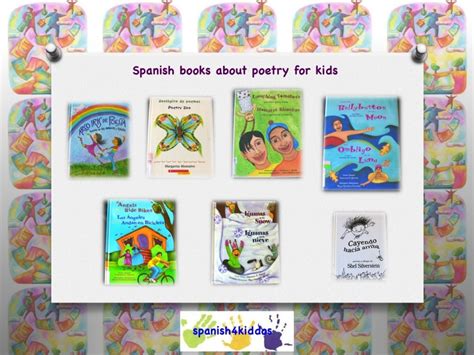 Spanish Books For Kids To Read About Poetry • Spanish4kiddos