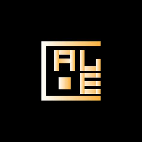 ale letter logo vector design ale simple  modern logo ale