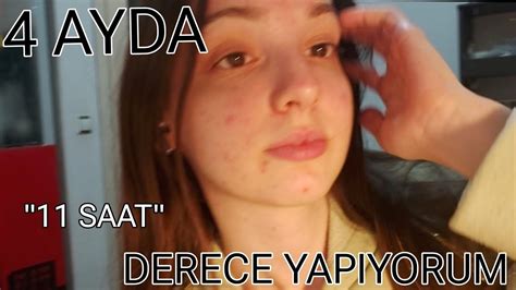 Ayda Derece Yapiyorum Saat Yks Beraber A Layalim Youtube