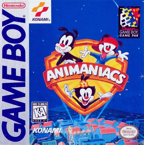 Animaniacs For Game Boy 1995 Mobygames