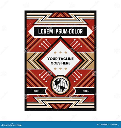 PROPAGANDA POSTER DESIGN TEMPLATE Stock Vector - Illustration of banner ...