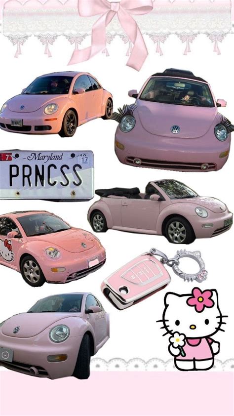 Pin By On In Pink Volkswagen Beetle Pink Vw Bug