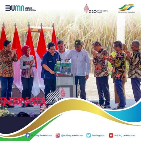 Kick Off Revitalisasi Industri Gula Nasional Pabrik Kelapa Sawit