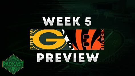 Packers Vs Bengals Week 5 Preview Youtube