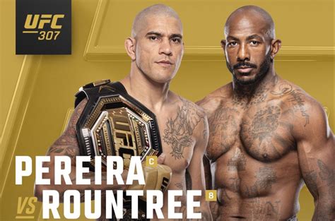 Alex Pereira Vs Khalil Rountree Jr Set To Headline Ufc Bjpenn