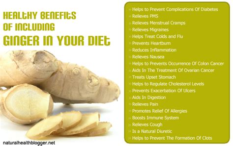 Healthy Benefits Of Including Ginger In Your Diet Natural Health