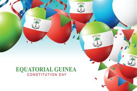 Equatorial Guinea Independence Day Background 28672103 Vector Art At