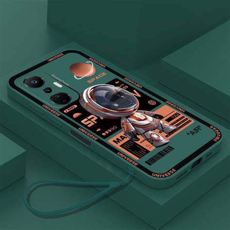 Infinix Hot 20S เคสการตนแบรนดอนเทรนดอวกาศนกบนอวกาศเคสโทรศพท Infinix Hot 11 2022เคส