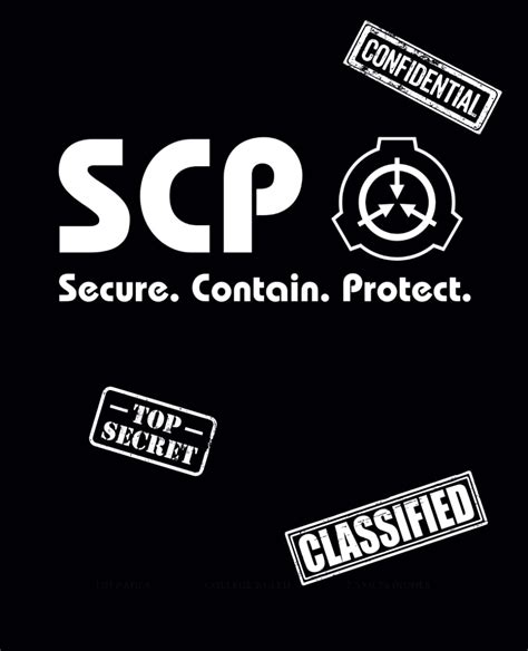 Scp Foundation Notebook College Ruled Notebook For Scp Foundation