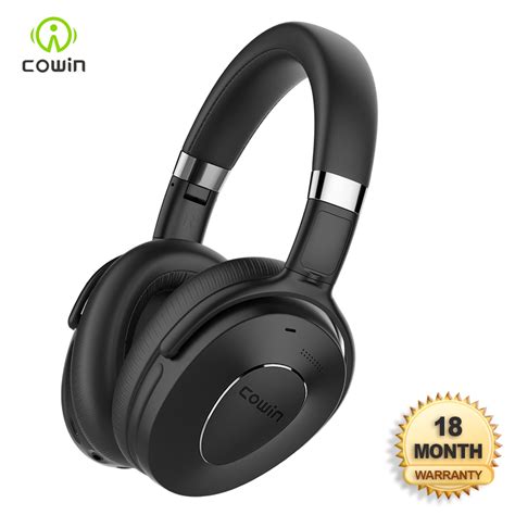 Cowin SE8 Active Noise Cancelling Headphones Bluetooth Headphones ...