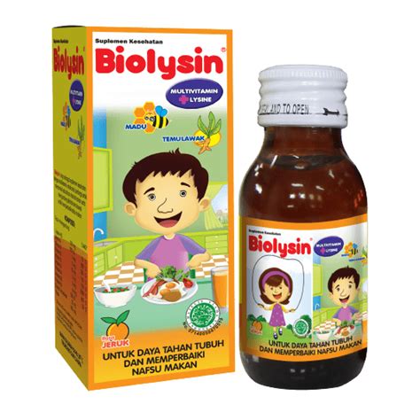 Biolysin Sirup Ml Rasa Jeruk Lazada Indonesia