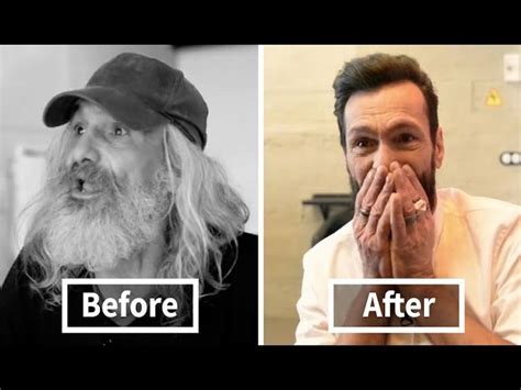 Homeless Man Gets An Unbelievable Makeover Homeless Transformation