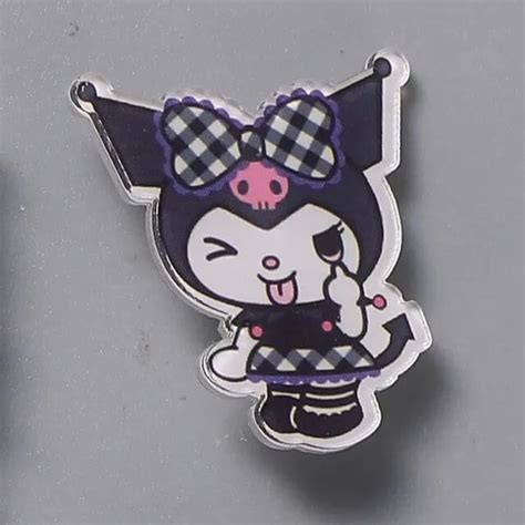 Sanrio My Melody Cinnamoroll Kuromi Brooch Patch Japan And South Korea