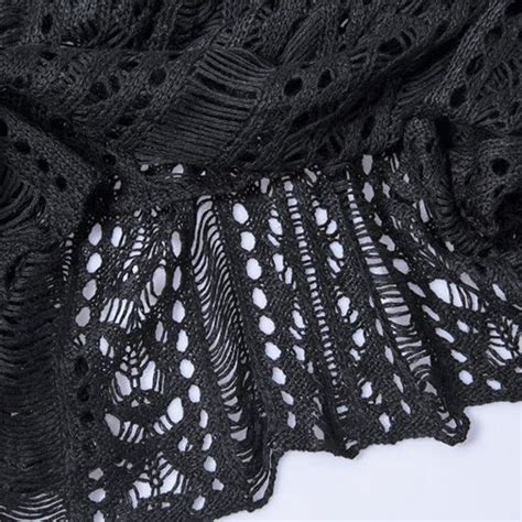 Cover Ups og Sarongs Dame Badetøj Åben Ryg Hæklet Blonde Bikini Badedragt Kjole Sort f3bd Fyndiq