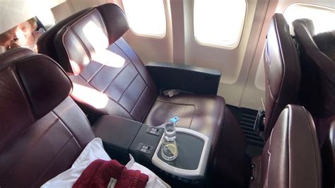 Qantas B Business Class Qf Perth To Adelaide Youtube