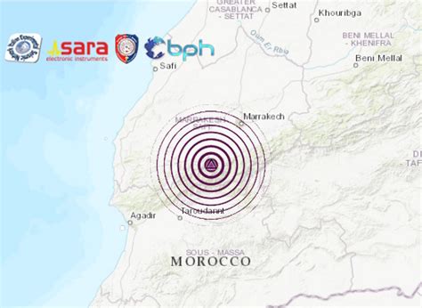 Fortissima Scossa Di Terremoto Di Mw Nella Regione Di Marrakesh In