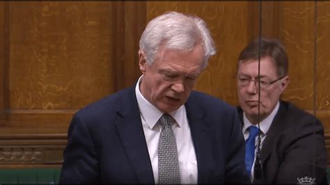 David Davis Mp Questions The Prime Minister About The Backstop Youtube