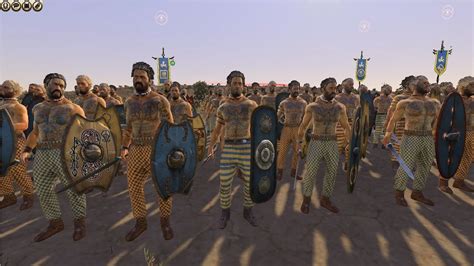 Total War Rome II Iceni Faction All Units Showcase YouTube