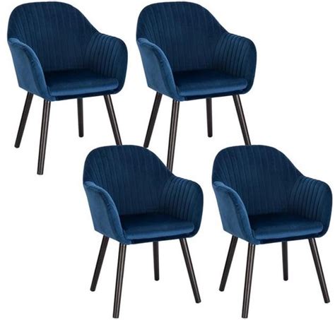 Set Van 4 Stoelen Luxe Eetkamerstoel Eetkamerstoelen 4 Stoelen