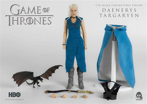 Threezero Game Of Thrones Daenerys Targaryen Scale Figure The