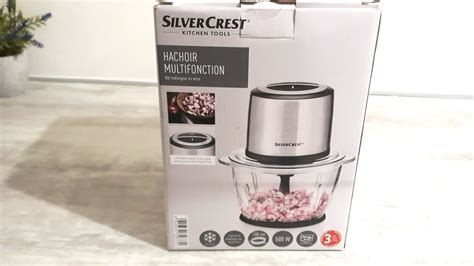 Arrivage Lidl Robot HACHOIR Multifonction SILVER CREST YouTube