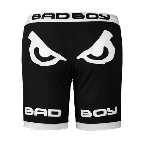 Bad Boy American Vale Tudo Long MMA Shorts - Black/White