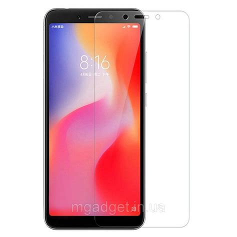 Стекло Защитное 2.5D 9H для Xiaomi Redmi 6A / Redmi 6 (сяоми Редми 6 ...