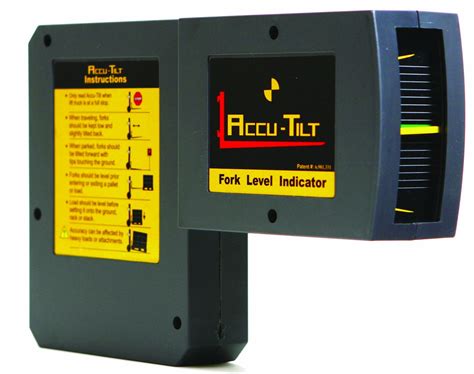 Accu Tilt Fork Tilt Level Indicator For Forklifts And Lift Trucks