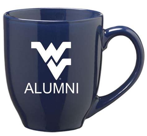 WV - West Virginia Alumni 16oz Bistro Mug - Alumni Hall