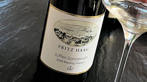 2020 Weingut Fritz Haag Brauneberger Juffer Sonnenuhr Riesling Trocken