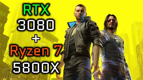 Cyberpunk 2077 RTX 3080 Ryzen 7 5800X 4K Ultra Setting IPhone