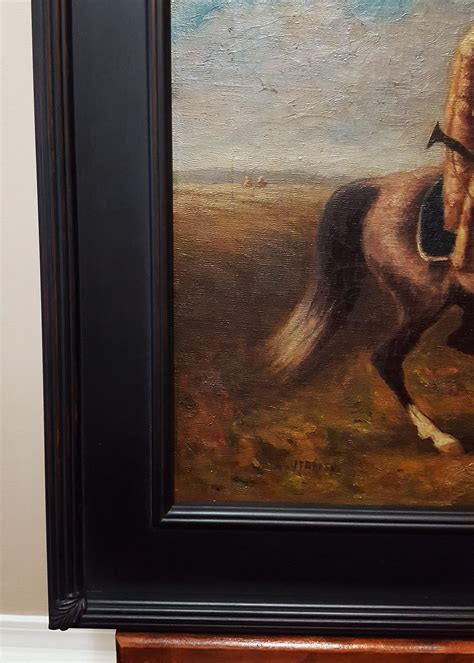 An Arab Horseman At 1stdibs Adolf Schreyer Paintings Arab Horsemen