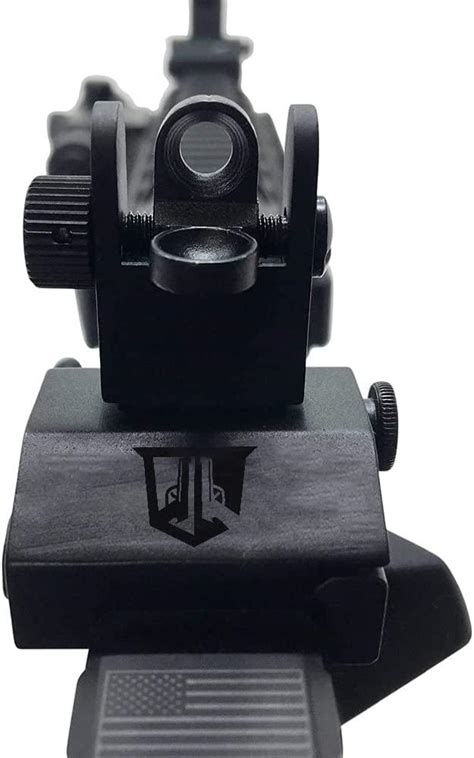 OZARK ARMAMENT Flip Up Backup Iron Sights Rapid Transition Battle