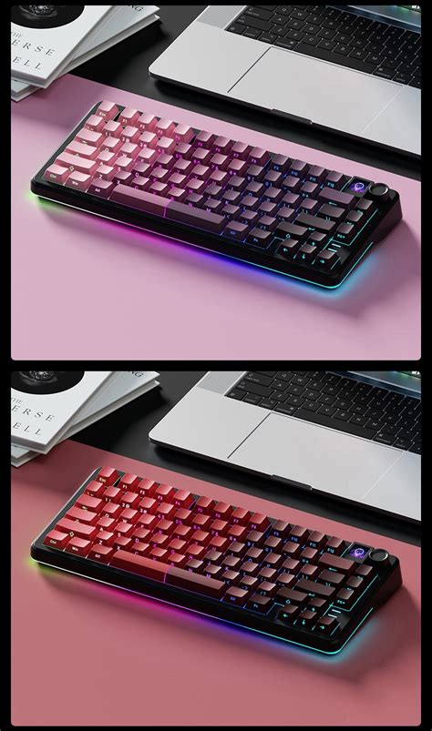 Weikav Wk Wireless Mechanical Keyboard Hot Swappable Rgb Gasket Custom Gaming Keyboard