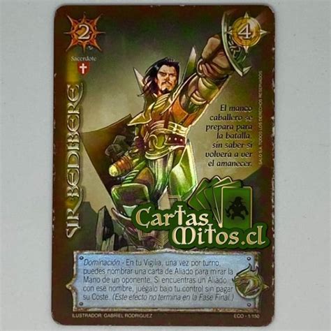 Sir Bedivere Mitos Y Leyendas Compendium Eco Cartas Mitos