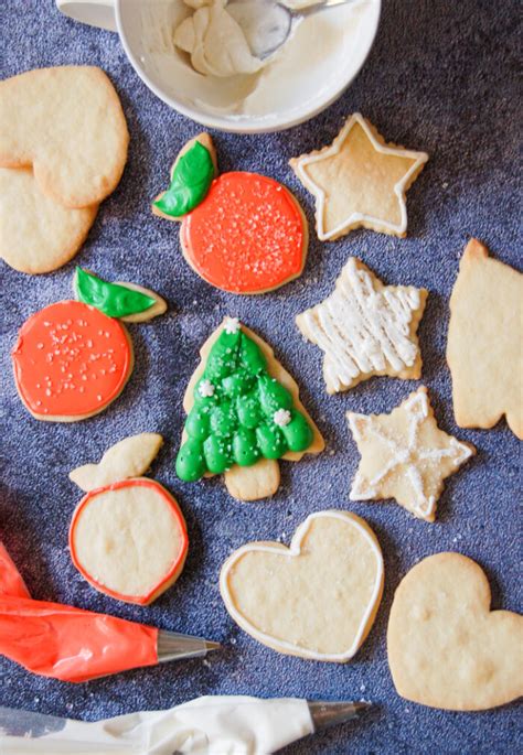 Decorated Shortbread Cookies Baker Bettie