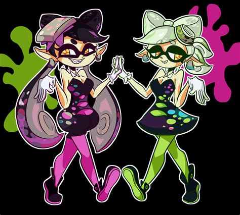 Callie And Marie by Espeonizzle on DeviantArt