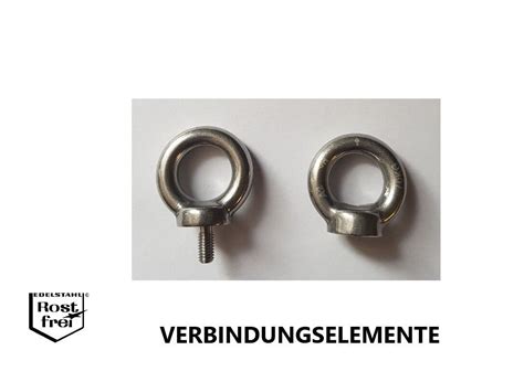 Ringschraube Din Ringmutter Din Edelstahl Geschmiedet Ebay