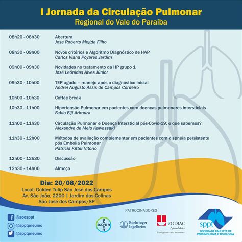 SPPT Bem Vindo Ao Site Da Sociedade Paulista De Pneumologia E