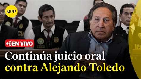 Poder Judicial continúa juicio oral contra expresidente Alejando