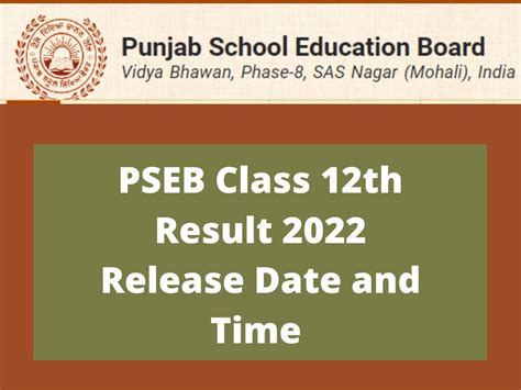 Punjab Board Pseb 12th Term 2 Result