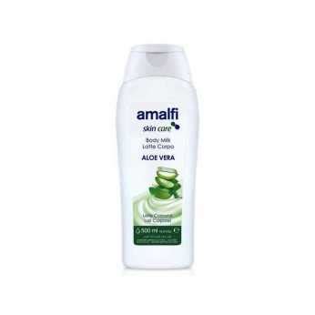 Leite Corporal AMALFI SKIN CARE ALOE VERA Frasco De 500 Ml