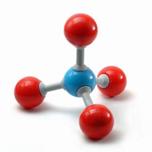 Methane Molecule Model