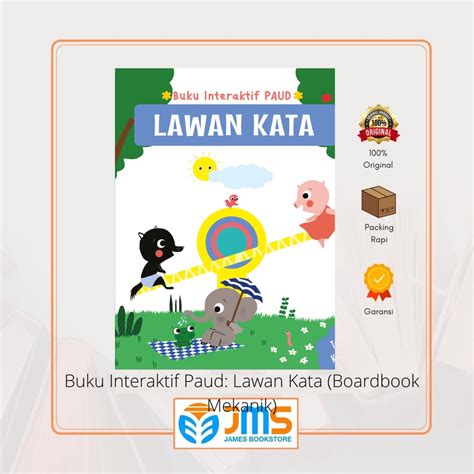 Jual Buku Interaktif Paud Lawan Kata Boardbook Mekanik Shopee Indonesia