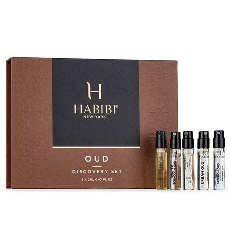 Deluxe Mens Oud Fragrances Discovery Sample Set Habibi Ny