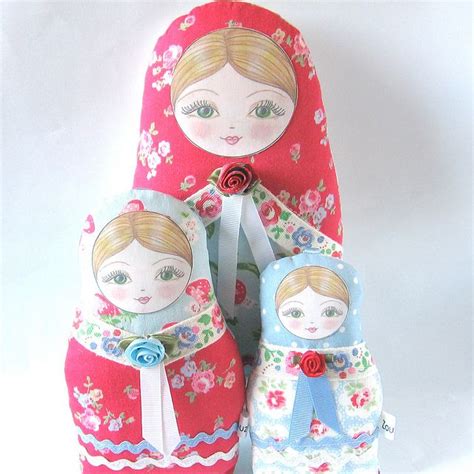 Матрешки своими руками: мастер класс из ткани с фото